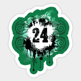 24 years old birthday gift Sticker